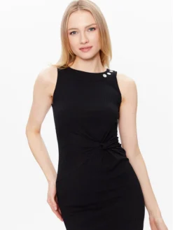 Guess Vestito Di Maglia Ernestine W3GK25 KBPF0 Nero Slim Fit -Offerta economica Guess || Calvin Klein Jeans || Vero Moda guess vestito di maglia ernestine w3gk25 kbpf0 nero slim fit 3