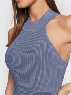 Guess Vestito Di Maglia Janice W3RK28 Z2YJ2 Blu Slim Fit -Offerta economica Guess || Calvin Klein Jeans || Vero Moda guess vestito di maglia janice w3rk28 z2yj2 blu slim fit 3