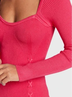 Guess Vestito Di Maglia Margot W2BK55 Z2YJ2 Rosa Slim Fit -Offerta economica Guess || Calvin Klein Jeans || Vero Moda guess vestito di maglia margot w2bk55 z2yj2 rosa slim fit 3