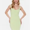 Guess Vestito Di Maglia Mirage Anise W2YK0C Z2XY0 Verde Slim Fit