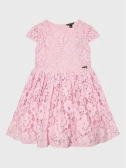 Guess Vestito Elegante J3RK11 WF6J0 Rosa Regular Fit