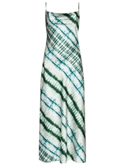 Guess Vestito Estivo Akilina W1GK0K WD8G0 Verde Slim Fit -Offerta economica Guess || Calvin Klein Jeans || Vero Moda guess vestito estivo akilina w1gk0k wd8g0 verde slim fit 4