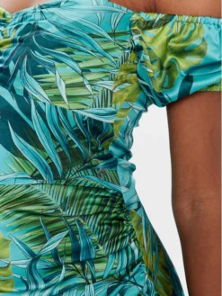 Guess Vestito Estivo Alva W3GK54 WD8G2 Verde Slim Fit -Offerta economica Guess || Calvin Klein Jeans || Vero Moda guess vestito estivo alva w3gk54 wd8g2 verde slim fit 4