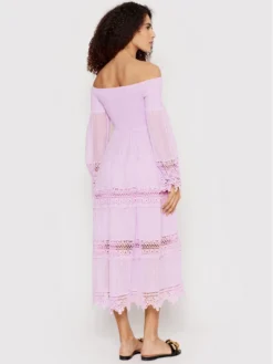 Guess Vestito Estivo Amberlee W1YK11 RE340 Viola Regular Fit -Offerta economica Guess || Calvin Klein Jeans || Vero Moda guess vestito estivo amberlee w1yk11 re340 viola regular fit 2