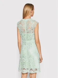 Guess Vestito Estivo Mykonos W2GK92 WEJX0 Verde Regular Fit -Offerta economica Guess || Calvin Klein Jeans || Vero Moda guess vestito estivo mykonos w2gk92 wejx0 verde regular fit 2