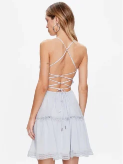 Guess Vestito Estivo Safa W3GK0M WEID0 Blu Regular Fit -Offerta economica Guess || Calvin Klein Jeans || Vero Moda guess vestito estivo safa w3gk0m weid0 blu regular fit 2