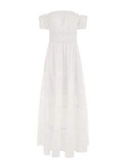 Guess Vestito Estivo Zena W3GK51 WFDR2 Bianco Regular Fit -Offerta economica Guess || Calvin Klein Jeans || Vero Moda guess vestito estivo zena w3gk51 wfdr2 bianco regular fit 1