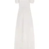 Guess Vestito Estivo Zena W3GK51 WFDR2 Bianco Regular Fit