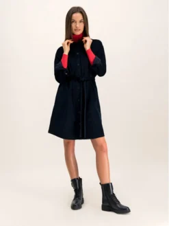 Hugo Vestito Chemisier 50416868 Blu Scuro Regular Fit -Offerta economica Guess || Calvin Klein Jeans || Vero Moda hugo vestito chemisier 50416868 blu scuro regular fit 2