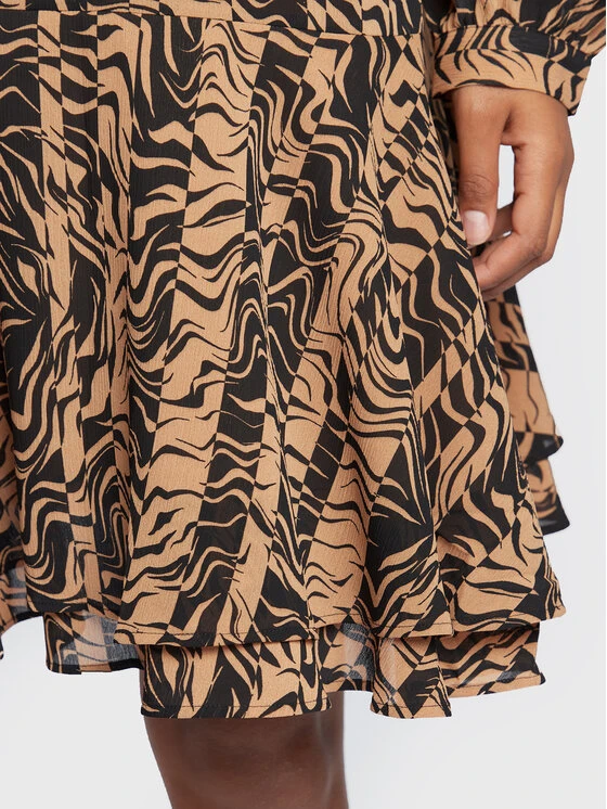 Hugo Vestito Da Giorno Kandras1 50476651 Marrone Regular Fit 5 Hugo Vestito Da Giorno Kandras1 50476651 Marrone Regular Fit - immagine 5