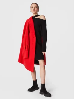 Hugo Vestito Di Maglia Sondellia 50477144 Nero Relaxed Fit -Offerta economica Guess || Calvin Klein Jeans || Vero Moda hugo vestito di maglia sondellia 50477144 nero relaxed fit 1