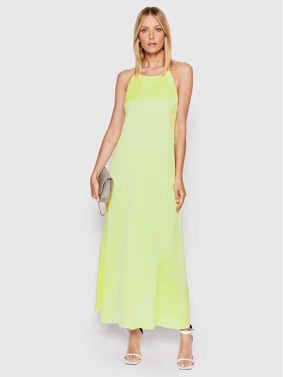 Hugo Vestito Estivo Kimela-1 50472451 Giallo Regular Fit 2 Hugo Vestito Estivo Kimela-1 50472451 Giallo Regular Fit - immagine 2