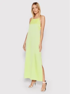 Hugo Vestito Estivo Kimela-1 50472451 Giallo Regular Fit