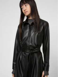 Hugo Vestito In Similpelle Kalana-1 50443348 Nero Regular Fit -Offerta economica Guess || Calvin Klein Jeans || Vero Moda hugo vestito in similpelle kalana 1 50443348 nero regular fit 3