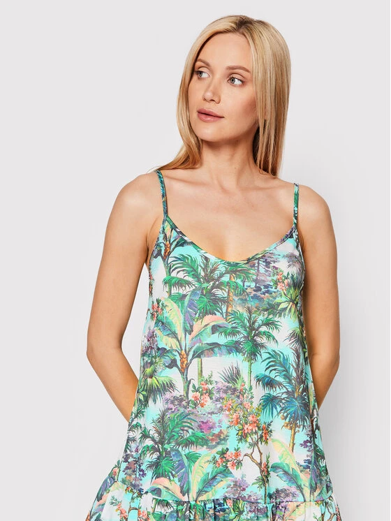 HURLEY Vestito Estivo Escape HC0103D Multicolore Loose Fit 4 HURLEY Vestito Estivo Escape HC0103D Multicolore Loose Fit - immagine 4