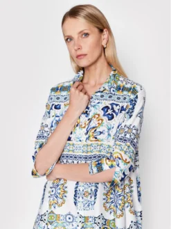 Vestito Chemisier Majolica IC22 161 Multicolore Relaxed Fit -Offerta economica Guess || Calvin Klein Jeans || Vero Moda iconique vestito chemisier majolica ic22 161 multicolore relaxed fit 3