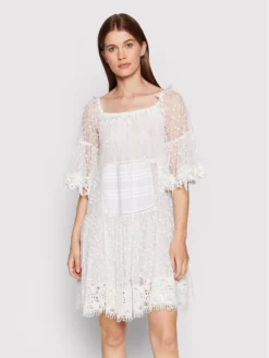 Vestito Estivo Amber IC22 021 Bianco Regular Fit