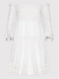 Vestito Estivo Amber IC22 021 Bianco Regular Fit -Offerta economica Guess || Calvin Klein Jeans || Vero Moda iconique vestito estivo amber ic22 021 bianco regular fit 4