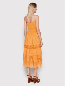 Vestito Estivo Gaia IC22 096 Arancione Regular Fit -Offerta economica Guess || Calvin Klein Jeans || Vero Moda iconique vestito estivo gaia ic22 096 arancione regular fit 2