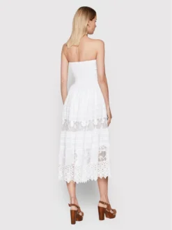 Vestito Estivo Gaia IC22 096 Bianco Regular Fit -Offerta economica Guess || Calvin Klein Jeans || Vero Moda iconique vestito estivo gaia ic22 096 bianco regular fit 2