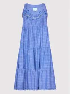 Vestito Estivo Mamba IC22 043 Blu Relaxed Fit -Offerta economica Guess || Calvin Klein Jeans || Vero Moda iconique vestito estivo mamba ic22 043 blu relaxed fit 4