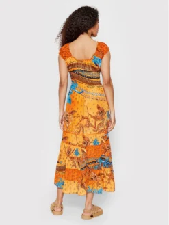 Vestito Estivo Shirley IC22 145 Arancione Regular Fit -Offerta economica Guess || Calvin Klein Jeans || Vero Moda iconique vestito estivo shirley ic22 145 arancione regular fit 2