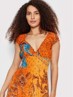 Vestito Estivo Shirley IC22 145 Arancione Regular Fit -Offerta economica Guess || Calvin Klein Jeans || Vero Moda iconique vestito estivo shirley ic22 145 arancione regular fit 3