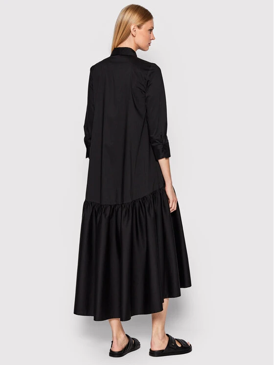 Imperial Vestito Chemisier A9MYDAS Nero Regular Fit 3 Imperial Vestito Chemisier A9MYDAS Nero Regular Fit - immagine 3