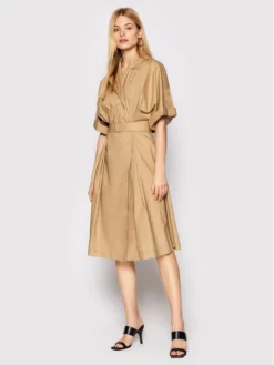 Imperial Vestito Chemisier ABVNBGV Marrone Regular Fit