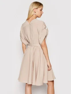 Imperial Vestito Chemisier ABWVBHG Beige Regular Fit -Offerta economica Guess || Calvin Klein Jeans || Vero Moda imperial vestito chemisier abwvbhg beige regular fit 2