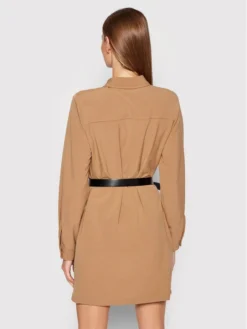 Imperial Vestito Chemisier ACFHCME Marrone Regular Fit -Offerta economica Guess || Calvin Klein Jeans || Vero Moda imperial vestito chemisier acfhcme marrone regular fit 2