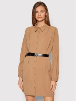 Imperial Vestito Chemisier ACFHCME Marrone Regular Fit