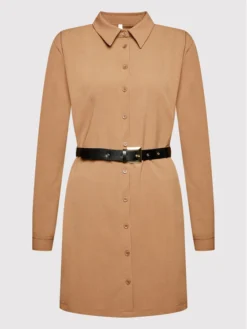 Imperial Vestito Chemisier ACFHCME Marrone Regular Fit -Offerta economica Guess || Calvin Klein Jeans || Vero Moda imperial vestito chemisier acfhcme marrone regular fit 4