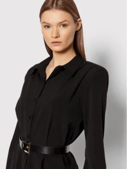 Imperial Vestito Chemisier ACFHCME Nero Regular Fit -Offerta economica Guess || Calvin Klein Jeans || Vero Moda imperial vestito chemisier acfhcme nero regular fit 3