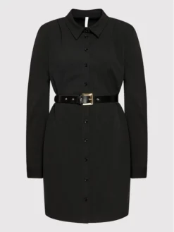 Imperial Vestito Chemisier ACFHCME Nero Regular Fit -Offerta economica Guess || Calvin Klein Jeans || Vero Moda imperial vestito chemisier acfhcme nero regular fit 4