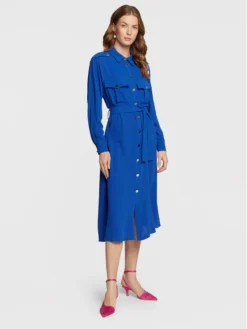 Imperial Vestito Chemisier ACY3EGW Blu Regular Fit