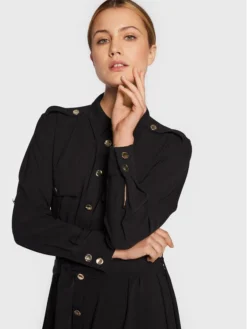 Imperial Vestito Chemisier ACY3EGW Nero Regular Fit -Offerta economica Guess || Calvin Klein Jeans || Vero Moda imperial vestito chemisier acy3egw nero regular fit 3