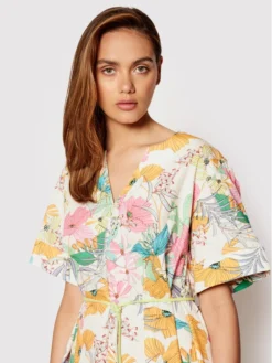 Imperial Vestito Estivo AAXTBSY Beige Relaxed Fit -Offerta economica Guess || Calvin Klein Jeans || Vero Moda imperial vestito estivo aaxtbsy beige relaxed fit 3