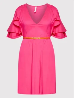 Imperial Vestito Estivo ACRUDRC Rosa Regular Fit -Offerta economica Guess || Calvin Klein Jeans || Vero Moda imperial vestito estivo acrudrc rosa regular fit 4