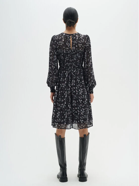 InWear Vestito Da Giorno Fahima 30107716 Grigio Regular Fit 2 InWear Vestito Da Giorno Fahima 30107716 Grigio Regular Fit - immagine 2