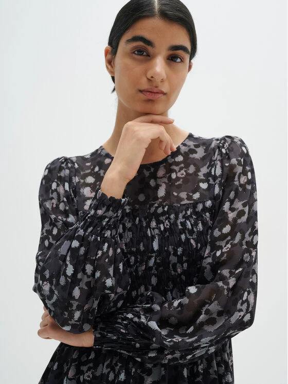 InWear Vestito Da Giorno Fahima 30107716 Grigio Regular Fit 5 InWear Vestito Da Giorno Fahima 30107716 Grigio Regular Fit - immagine 5