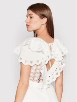 IRO Vestito Estivo Rioja AQ537 Bianco Regular Fit 8 IRO Vestito Estivo Rioja AQ537 Bianco Regular Fit -Offerta economica Guess || Calvin Klein Jeans || Vero Moda iro vestito estivo rioja aq537 bianco regular fit 3