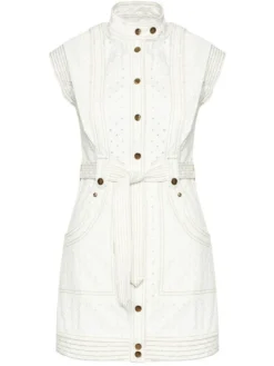 Vestito Di Jeans IX22-25052 Bianco Regular Fit -Offerta economica Guess || Calvin Klein Jeans || Vero Moda ixiah vestito di jeans ix22 25052 bianco regular fit 4