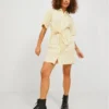 JJXX Vestito Chemisier 12225266 Beige Regular Fit
