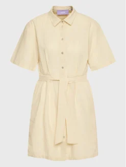 JJXX Vestito Chemisier 12225266 Beige Regular Fit -Offerta economica Guess || Calvin Klein Jeans || Vero Moda jjxx vestito chemisier 12225266 beige regular fit 4