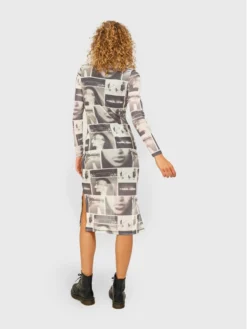 JJXX Vestito Da Giorno Ohala 12218643 Grigio Slim Fit -Offerta economica Guess || Calvin Klein Jeans || Vero Moda jjxx vestito da giorno ohala 12218643 grigio slim fit 2