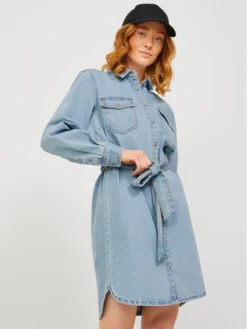 JJXX Vestito Di Jeans Thalia 12213786 Blu Regular Fit