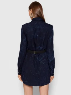 John Richmond Vestito Di Jeans Jomex RWA21064VE Blu Scuro Slim Fit -Offerta economica Guess || Calvin Klein Jeans || Vero Moda john richmond vestito di jeans jomex rwa21064ve blu scuro slim fit 2