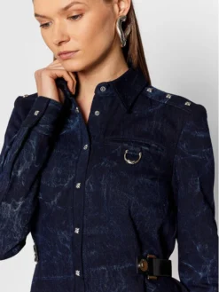 John Richmond Vestito Di Jeans Jomex RWA21064VE Blu Scuro Slim Fit -Offerta economica Guess || Calvin Klein Jeans || Vero Moda john richmond vestito di jeans jomex rwa21064ve blu scuro slim fit 3