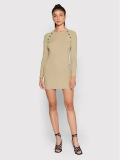 John Richmond Vestito Di Maglia Mazima RWA22326VE Beige Slim Fit -Offerta economica Guess || Calvin Klein Jeans || Vero Moda john richmond vestito di maglia mazima rwa22326ve beige slim fit 1